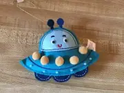 Target Wondershop Christmas Felt SPACESHIP/FLYING SAUCER Ornament NWT 2022