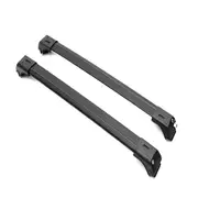 Skybar Roof Racks BMW X3 2003-2011 with Raised Rails - Black