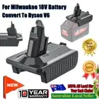 Adapter For Milwaukee M18 18V Battery Convert To Dyson V6 DC58 DC59 SV04 Animal