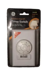 General Electric automatic shutoff timer switch 15069