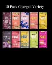 Pruvit Keto OS NAT Ketones w/ Pom Berry, Fruit Twist Charged 10 Pack Variety