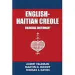 ENGLISH-HAITIAN CREOLE BILINGUAL DICTIONARY