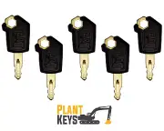 Caterpillar 5p8500 (Set of 5) Excavator Keys Grader Dozer Roller Skidsteer