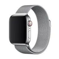 在飛比找TOYSELECT優惠-【耐汗輕巧x防水】米蘭式磁吸鋼錶帶 Apple Watch 