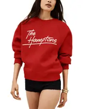 ba & sh The Hamptons Graphic Sweatshirt