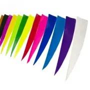 50 Pcs 4" Arrow Feathers Fletching Turkey Feather Archery Fletches Right Wing
