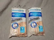 2x New FoodSaver FreshSaver 18 Quart Size 950ml Vacuum Zipper Bags (36ct Total)