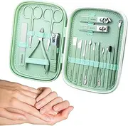 Manicure Set | Easy to Use Stainless Steel Manicure Scissors | Physical Hygiene for Business Travel, Home, Traveling, Salon, Camping Amith