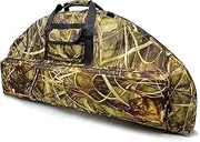 Silfrae Compound Bow Case Soft Bow Padded Case Light-Weight Bow Carry Bag with Arrow Pocket