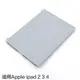 【EC數位】淺灰色 Apple iPad 2 3 4 側掀 休眠保護皮套 皮套 平板皮套 可立式皮套 保護套