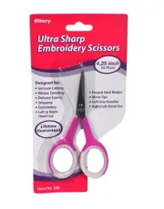 Allary 4.25 Inch Ultra Sharp Embroidery Scissors Pink