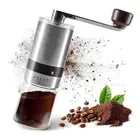 Manual Coffee Grinder 6 Adjustable Grind Settings, Ceramic Burr Hand Crank
