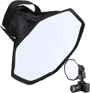 Flash Diffuser - Flash Diffuser for Speedlite, Flash Diffuser for Macro Photography |. Dish Speedlite Flash, Ideal for Speedlite, Lightweight, Uniform Lighting, High Material