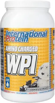 Amino Charged Cookies & Cream Flavour Whey Protein Isolate Powder 1.25 Kg