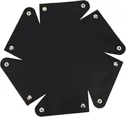 TOBBOMEY Modern Pu Dice Holder Storage Box Collapsible Office Accessory for Home Game Room