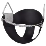 Infant Half Bucket Swing Seat with Commercial Grade Steel Inserts and Adjusta...