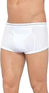 [Holeproof] Bell's Double Seated Brief M1788 White-22-100cm - 40inch