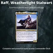 Raff, Weatherlight Stalwart -Magic Gathering Commander MTG EDH Azorius Token