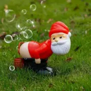 Christmas Bubble Toy Machine Electric Funny Bubble Outdoor Blowing Toys