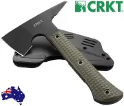 CRKT JENNY WREN COMPACT TOMAHAWK AXE + MOLLE SHEATH SK-5 CARBON STEEL!