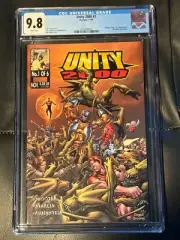 Unity 2000 #1 CGC 9.8 White Pages (1999) Valiant Acclaim Magnus X-O Bloodshot +