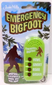 Emergency Bigfoot Electronic Noisemaker Archie McPhee (SEE VIDEO)