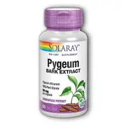 Solaray Pygeum Bark Extract,50 mg ,60 Caps (Pack of 3)