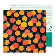 Vicki Boutin Bold And Bright Double-Sided Cardstock 12"X12"-Juicy Scoo - 25 Pack