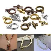 OT Toggle Clasps Hooks - Bracelet Necklace Connectors DIY Jewelry Making 20Sets