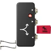 JHS Low Profile Buffered Splitter Pedal w/ Patch Cables & Pitbull Audio Cloth