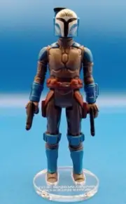 Star Wars Retro Series (The Mandalorian) Bo-Kata Kryze Acrylic Base * NO TOY*