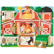 Melissa & Doug Magnetic Farm Hide and Seek Kit