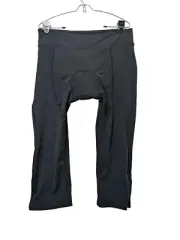 SPOEAR Cycling Capri Pants Womens 3XL Black Activewear Padded High Waist Pull On