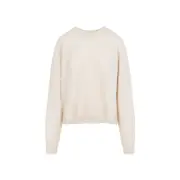 [Isabel Marant] Isabel Marant-Beige Lylia Silk And Alpaca Pullover-Donna 34 FR