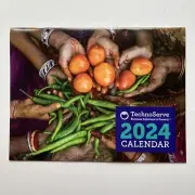 TechnoServe 12 Month 2024 Wall Calendar Business Solutions to Poverty 11"x8.25"