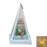 Christmas Tree Handheld Night Light Window Display Pendant LED Night Lamp for Xmas Decor -Style 3