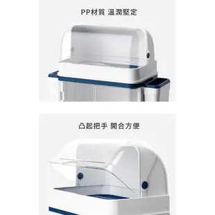 【AOTTO】大容量廚房磁吸三層碗盤瀝水收納碗櫃(防塵防蟲 瀝水架 收納櫃)