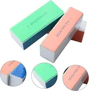 LALADEFIEE 10Pcs Nail Art Durable Nail Buffing Blocks for Manicure Pedicure Essential Nail Accessories for Professionals and DIY Enthusiasts Suitable for Natural Fake Nails