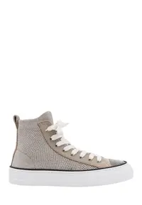 在飛比找ZALORA購物網優惠-Lurex sneakers - BRUNELLO CUCI