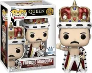 Funko PoP! Queen - Freddie Mercury King Diamond Glitter US Exclusive Vinyl Figure, 3.75-Inch Size