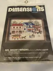 NEW 1987 Mrs. Mason's Antiques Charles Wysocki Dimensions Crewel Needlework 6142