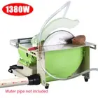 1380W Upgraded Table Saw Jewelry Rock Polishing Buffer Bench Lathe Polisher 220V