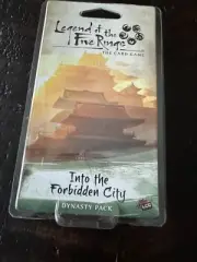 Legend of the Five Rings Card Game Into the Forbidden City Dynasty Pack NEW