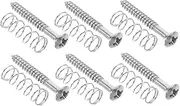 EXQUIMEUBLE 1 Set Precision Guitar Pickup Installation Screws Set Screws Tension Springs for Electric Guitar Accessories Enhances Sound Clarity Performance for Easy Installation