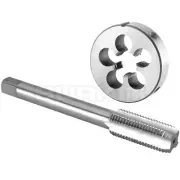 M13 X 0.75 Tap and Die Set Right Hand, M13X0.75 Machine Tap and Round Die