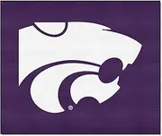 FANMATS NCAA Kansas State University Wildcats Nylon Face Tailgater Rug