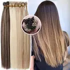 Thick 1G Nano Ring Loop Micro Bead Russian Remy Human Hair Extensions 200G 12-24