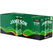 Jameson Smooth Dry & Lime Irish Whiskey 375ml x10 Pack