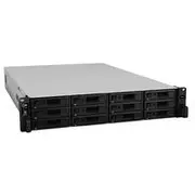 Synology RackStation RS2418RP+ 12-Bay Diskless NAS - Quad-Core 2.1GHz, 2GB RAM