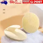 Soft Hair Scalp Massager Shampoo Brush Shower Comb Exfoliate Remove Dandruff AU